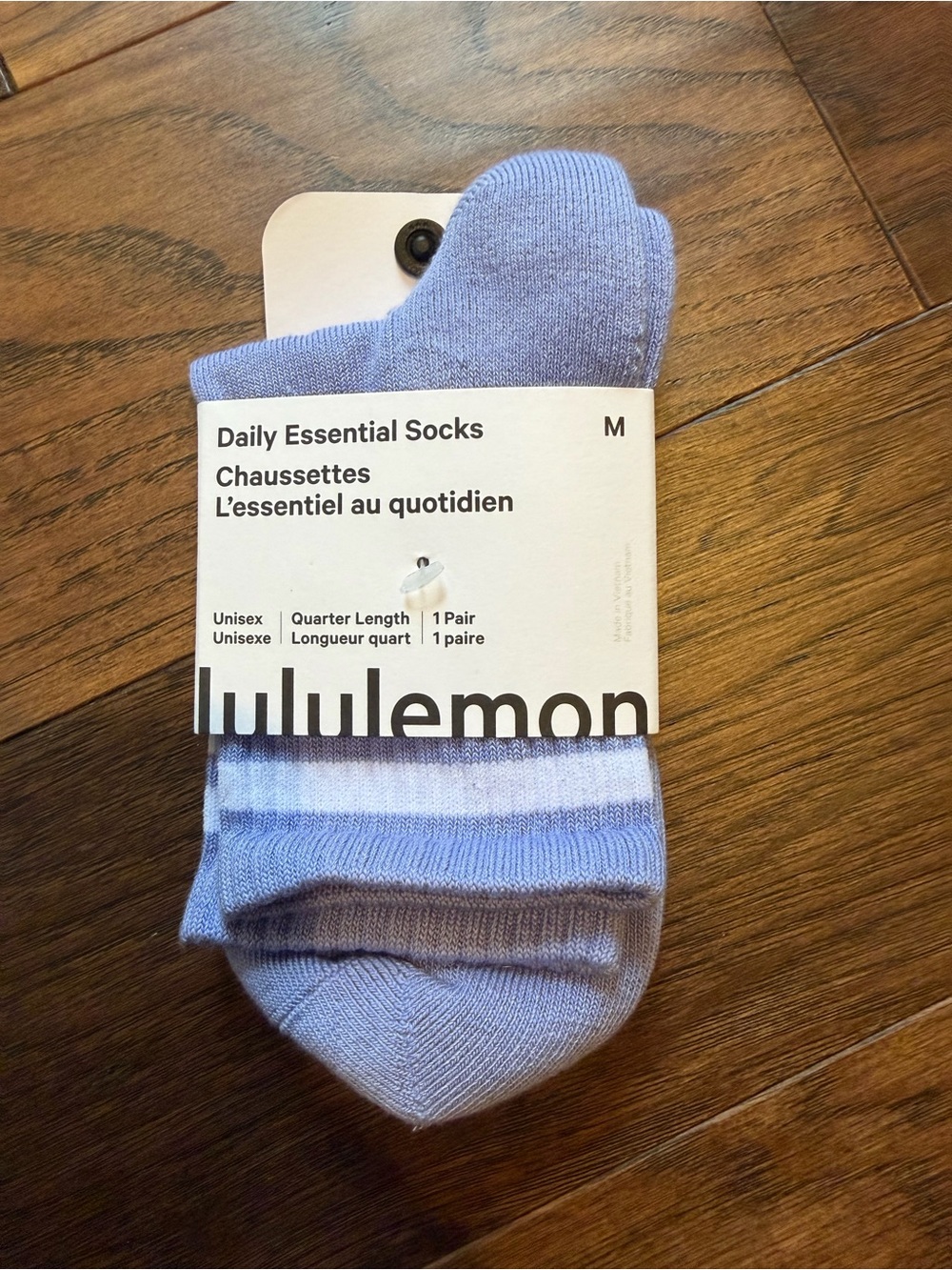 lululemon athletica Daily Essential Quarter Socks - Light Lavender